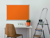 MAUL Pinnwände MAUL Pinnboard Textil 60x90 og 90, 0 x 60, 0 cm Filz Orange