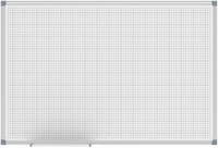 MAUL Whiteboards Whiteboard Raster 1x1cm 60x90 90, 0 x 60, 0 cm spezialbeschichteter Stahl weiß