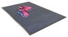 Mercury Fußmatte 120 cm x 180 cm rechteckig blau