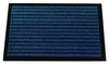 Mercury Fußmatte 40 cm x 60 cm rechteckig blau gemustert