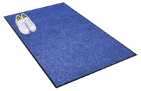 Mercury Fußmatte 90 cm x 150 cm rechteckig mittelblau