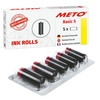 METO Farbrollen Farbrollen für Arrow S schwarz schwarz