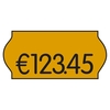 METO Preisauszeichner-Etiketten Etiket.orange Perm 26x12 18rol 26, 0 x 12, 0 mm leuchtorange