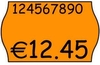 METO Preisauszeichner-Etiketten Etiket.orange Perm.26x16 18rol 26, 0 x 16, 0 mm leuchtorange