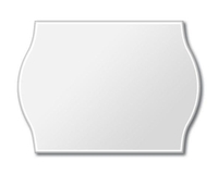 METO Preisetiketten Etiket Perm 22x12 6rolle we 22, 0 x 12, 0 mm weiß