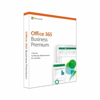 Microsoft Office 365 Business Premium 1 Jahr,  deutsch,  für Windows und MAC