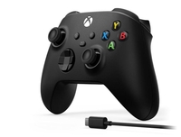 Microsoft Xbox Wireless Controller carbon-black & USB-C Kabel