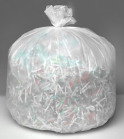 Müllbeutel Wbv Abfalls. 60l We 14my 100St 60, 0 l weiß