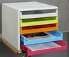 M&M Schubladenboxen Schubladenbox bright-colours 30050967 DIN A4 28, 5 x 35, 7 x 26, 0 cm