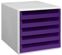 M&M Schubladenboxen Schubladenbox ocean-blue 30050961 DIN A4 28, 5 x 35, 7 x 26, 0 cm