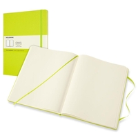 MOLESKINE Notizbuch Notizbuch A4 blanko grün HC ca. DIN A4 blanko hellgrün