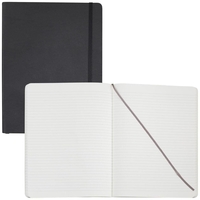 MOLESKINE Notizbuch Notizbuch A4 liniert schw. SC ca. DIN A4 liniert schwarz