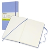 MOLESKINE Notizbuch Notizbuch A5 blanko blau HC ca. DIN A5 blanko hortensienblau