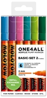 MOLOTOW Acrylstifte 127HS Basic 2.0 mm Mehrfarbig