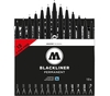 MOLOTOW Fineliner Blackliner 0.05 + 0.1 + 0.2 + 0.3 + 0.4 + 0.5 + 0.9 + 1.0 mm Schwarz