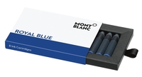 MONTBLANC Tintenpatronen für Füller MONTBLANC Patrone blau,  8 St. königsblau