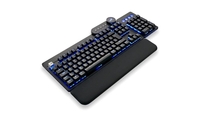 Mountain Everest Max Gunmetal Grey - RGB Gaming Tastatur mit CHERRY MX Silent Switches