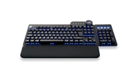 Mountain Everest Max Midnight Black - RGB Gaming Tastatur mit CHERRY MX Silent Switches