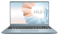 MSI Modern 14 B11SB-085 Blue Stone Intel Core i7-1165G7 Notebook 35, 7cm (14") 16GB RAM,  512GB SSD,  NVIDIA GeForce MX450