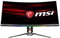 MSI Optix MPG341CQR Curved-LED-Monitor (34") 86, 7 cm (UWQHD,  3440x1440,  21:9,  VA,  1ms,  144Hz,  DisplayPort,  HDMI,  USB-C