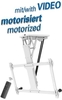 MyWall HL 41 MW TV-Deckenhalterung motorisiert,  höhenverstellbar,  schwenkbar,  drehbar,  mit Fernbedienung