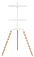 MyWall TV Display Staffelei Design Standfuß HT 21 W für 50-65 Zoll (Vesa 200x400) 140° drehbar bis zu 35 kg