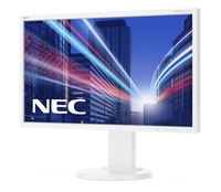 NEC Monitor MultiSync E243WMi-WH LCD-Display 60, 47 cm (23, 8") weiß