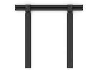 NEC Wandhalterung PDW C L (100014861) schwarz für C431,  C501,  C551