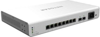 Netgear GC510PP 8-Port Gigabit Ethernet High-Power PoE+ Smart Cloud Desktop/Rackmount Switch mit 2 SFP-Glasfaser-Ports
