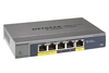 Netgear GS105PE 5-Port Gigabit PoE Smart Managed Pro Plus Switch