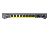 Netgear GS110TP 8-Port Gigabit 2-Port Gigabit SFP Smart Managed Switch