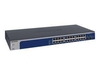 Netgear XS724EM 24-Port Gigabit Smart Managed Plus Switch mit 24 Ports für 10-Gigabit/Multi-Gigabit und 2 Ports SFP+
