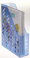 neutral Stehsammler 1601-T-64 DIN C4 Polystyrol Blau