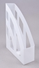 neutral Stehsammler Stehsammler weiß-transparent H2365510 DIN A4 Polystyrol weiß