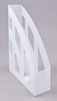 neutral Stehsammler Stehsammler weiß-transparent H2365510 DIN A4 Polystyrol weiß