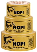 NOPI doppelseitiges Klebeband 50 mm x 5 m braun