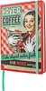 Nostalgic Art Notizbuch Notizbuch Retro Coffee A5 dot. DIN A5 punktraster mehrfarbig