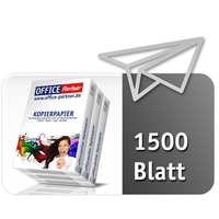 OFFICE Partner Premium Kopierpapier,  weiß - DIN A4 80g/m² - 1.500 Blatt
