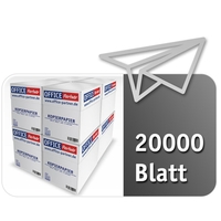 OFFICE Partner Premium Kopierpapier,  weiß - DIN A4 80g/m² - 20.000 Blatt