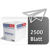 OFFICE Partner Premium Kopierpapier,  weiß - DIN A4 80g/m² - 2.500 Blatt