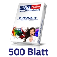 OFFICE Partner Premium Kopierpapier,  weiß - DIN A4 80g/m² - 500 Blatt