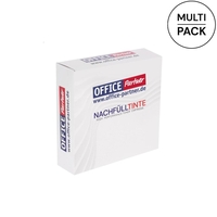 OFFICE-Partner Premium Nachfülltinte - alternativ zu Epson EcoTank 114 - 6er Multipack (CMYK/PBK/GY)
