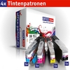 OFFICE-Partner Premium Tinte alternativ zu Brother LC1240 - 4er Set