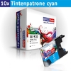 OFFICE-Partner Premium Tinte alternativ zu Brother LC1280XL C - 10er Set (cyan)
