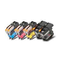 OFFICE-Partner Premium Tinte alternativ zu Brother LC12E - 8er Set