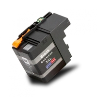 OFFICE-Partner Premium Tinte alternativ zu Brother LC12E BK - schwarz