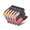 OFFICE-Partner Premium Tinte alternativ zu Brother LC12E M -5er Set (magenta)