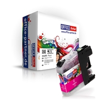 OFFICE-Partner Premium Tinte alternativ zu Brother LC223 M - 5er Set (magenta)