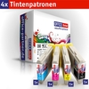 OFFICE-Partner Premium Tinte alternativ zu Brother LC970 / LC1000 - 4er Set