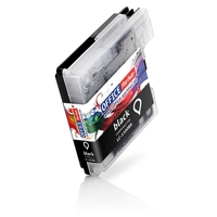 OFFICE-Partner Premium Tinte alternativ zu Brother LC980 / LC1100 BK - schwarz